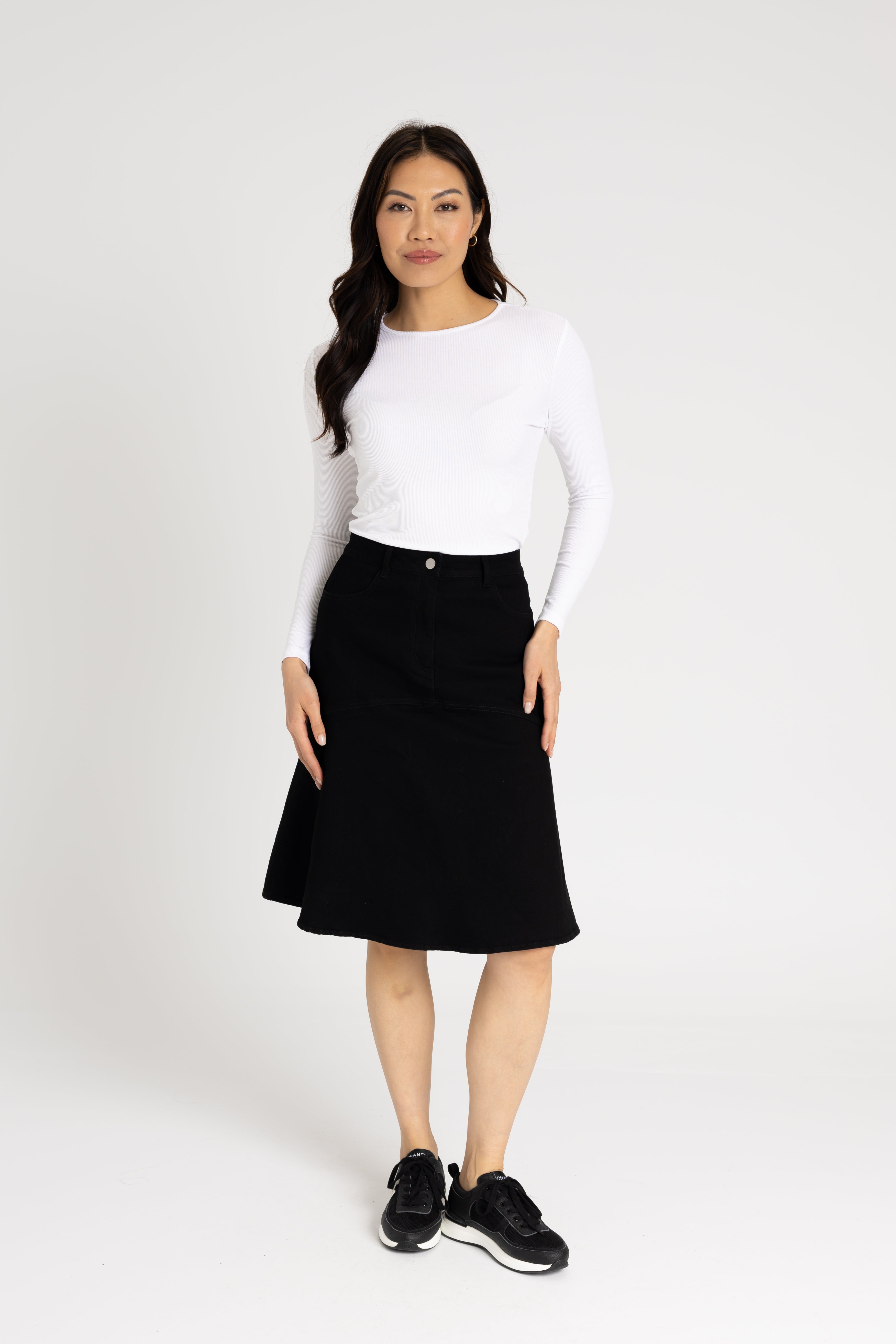 BLINDNOPLAN Jackin skirt flare denim(Bottoms | SentiCe) BLINDNOPLAN Jackin skirt flare denim(Bottoms | SentiCe)