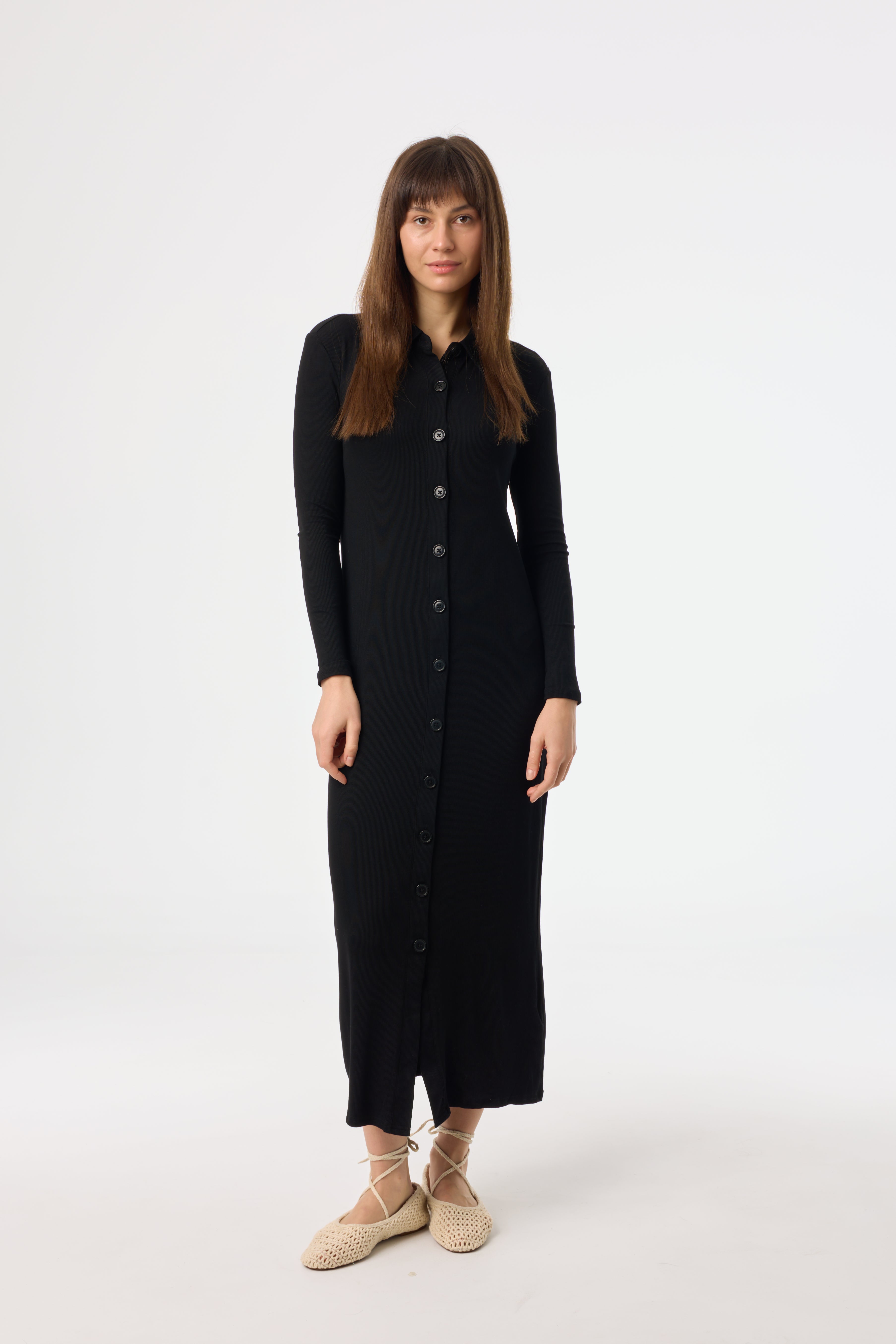 Black Cardi Maxi Dress – BLANK Black Cardi Maxi Dress – BLANK