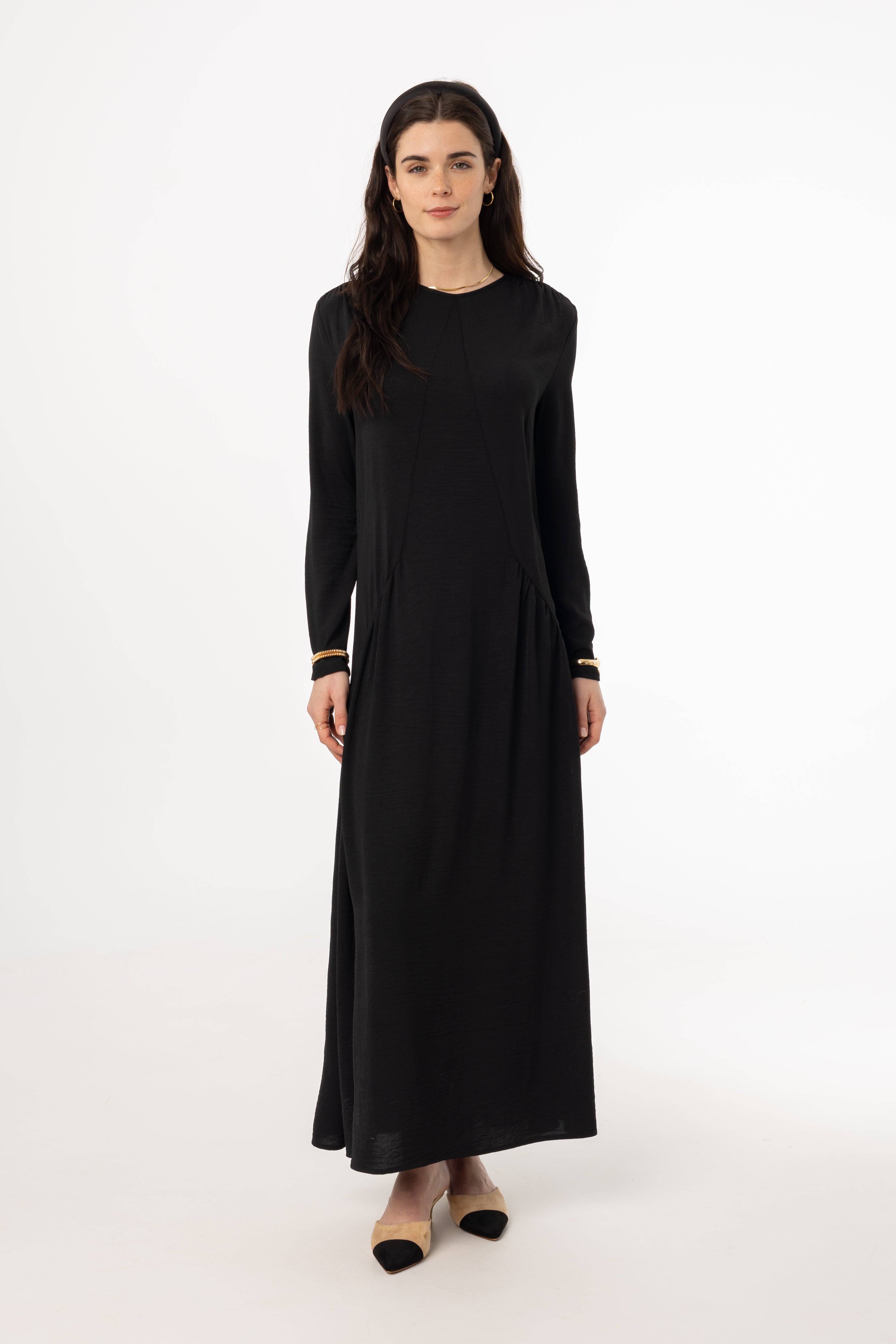 basic long black dress Detail Maxi – BLANK Size:Plus size YGroup_renzo-knee-high-boots Silver Moon Off-Shoulder Maxi this chic maxi dress