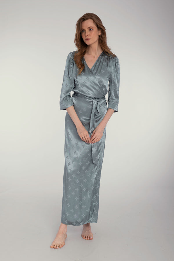 Sage Smile Wrap Maxi