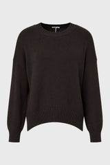Grey Basic Knit Sweater