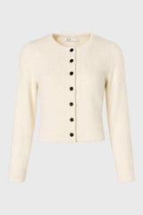 Cream Soft Knit Cardigan