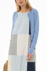 Multicolor Striped Patchwork Jumper