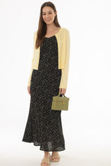 Black Mini Floral Slip Jumper
