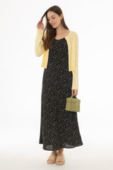 Black Mini Floral Slip Jumper