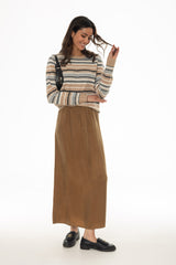 Light Brown Slip Skirt 2.0