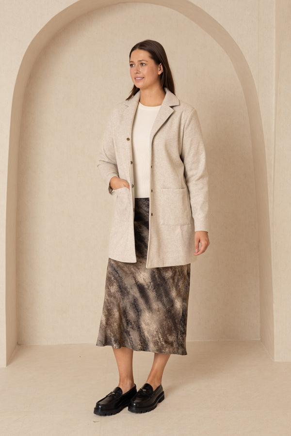 Sand Wool Coat