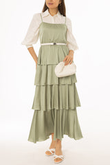 Mint Green Ruffle Jumper