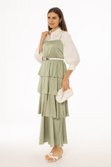 Mint Green Ruffle Jumper