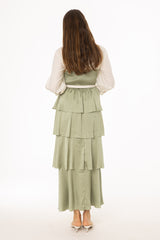 Mint Green Ruffle Jumper