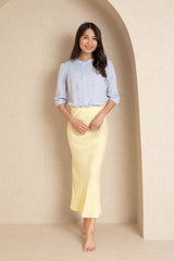 Yellow Slip Skirt