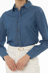 Blue Denim Blouse