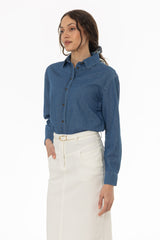 Blue Denim Blouse