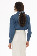 Blue Denim Blouse
