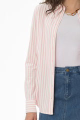 Light Pink Polo Button Up Shirt