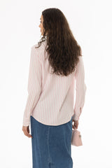 Light Pink Polo Button Up Shirt