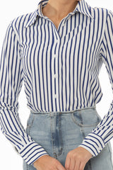 Blue Polo Button Up Shirt