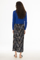 Blue Printed Slip Jumper