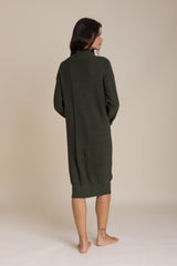 Olive Half Knit Dress