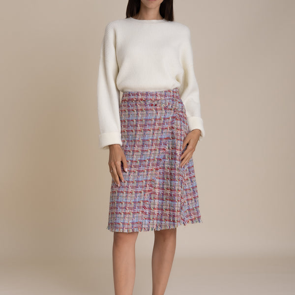 herlipto / Hemingway Check Tweed Skirt ハーリップトゥ 送料無料でお