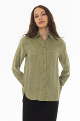 Green Slip Blouse