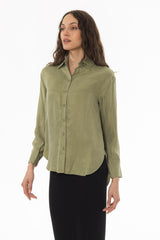 Green Slip Blouse