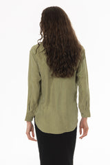 Green Slip Blouse