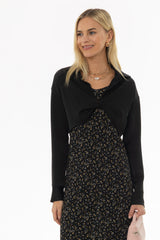 Black Twist Front Overlay