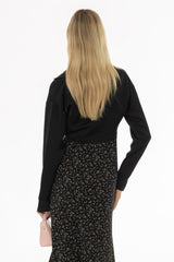 Black Twist Front Overlay