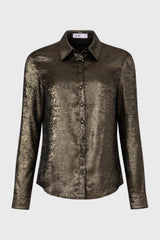 Gold Metallic Blouse