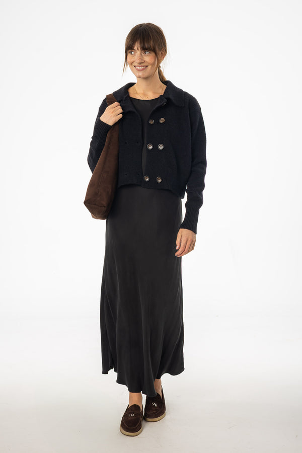 Black Slip Jumper