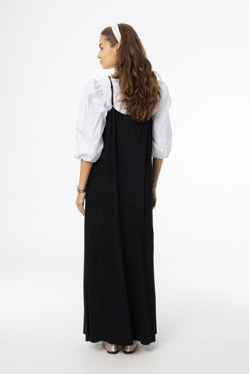Black Accordion Jumper
