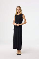 Black Basic Jumper Maxi