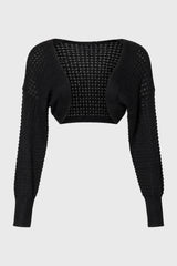Black Box Knit Shrug