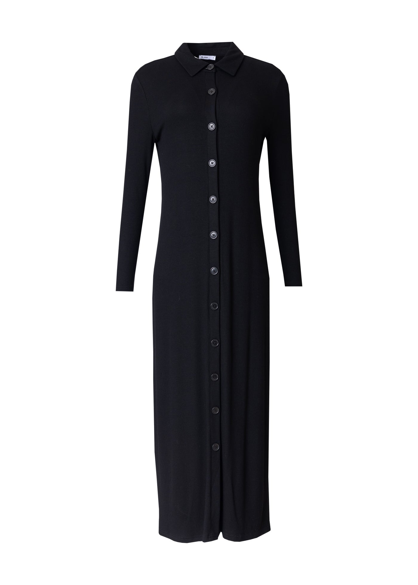Black Cardi Maxi Dress BLANK Black Cardi Maxi Dress BLANK