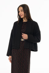 Black Chunky Cardigan