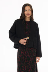 Black Chunky Cardigan