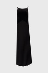 Black Two Tone Fabric Jumper