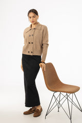 Black Everyday Microsuede Skirt