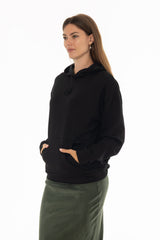 Black Graphic Scuba Sweatshirt
