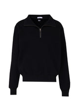 Black Half Zip Sweatshirt