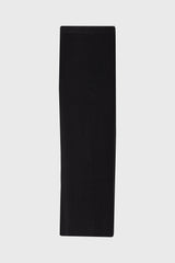 Black Knit Maxi Skirt