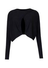 Black Knit Overlay