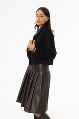Black Microsuede Jacket