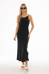 Black Slip Dress