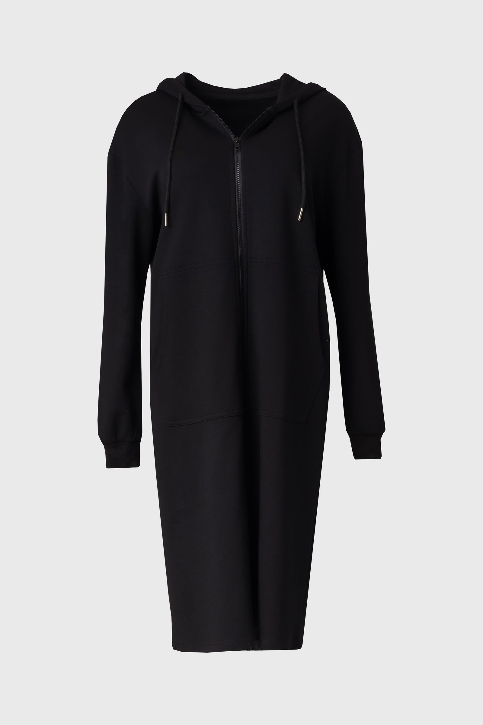 Black Basic Zipper Dress BLANK Black Basic Zipper Dress BLANK