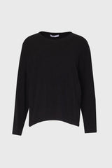 Black Oversized Swing Top