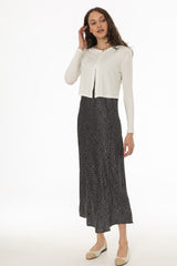 Black Polka Dot Slip Jumper