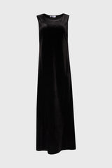 Black Basic Velour Jumper