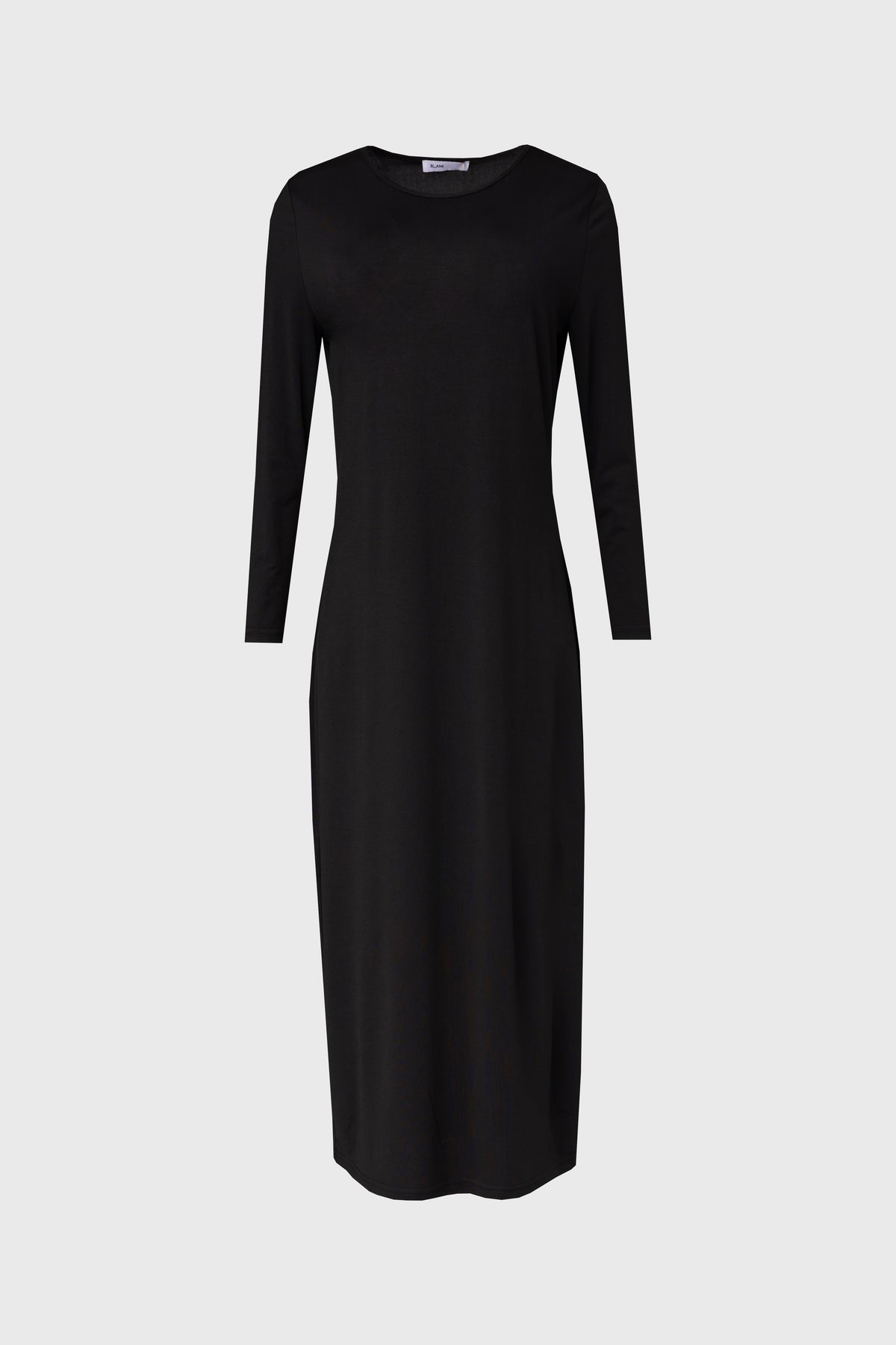 てるまんBlack-Studio軍子 Black Sparkle Side Button Maxi Dress – BLANK